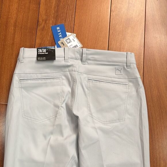 NWT Puma Dealer Golf Ash Gray SPF 50 Pants Size 28/30 - Picture 5 of 12
